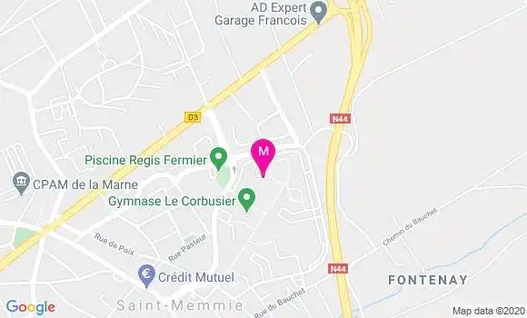 Localisation Dr Nicolas Constant