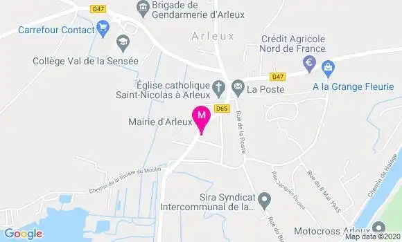 Localisation Dr Lionel Hoguet
