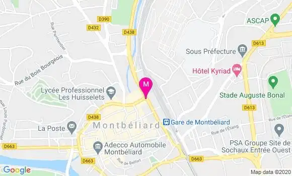 Localisation Dr Hugues Leloix