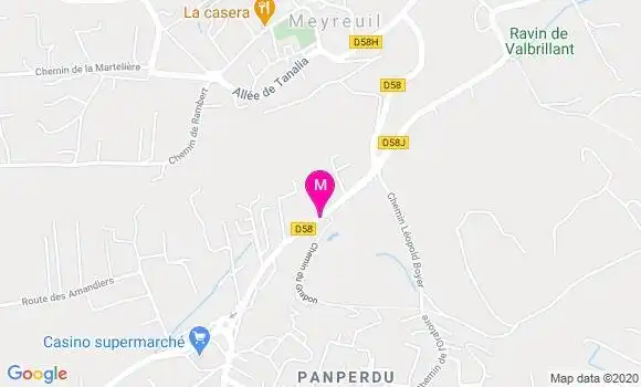 Localisation Dr Didier Raffin