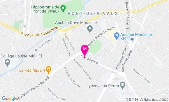 Localisation Dr Michel Angles