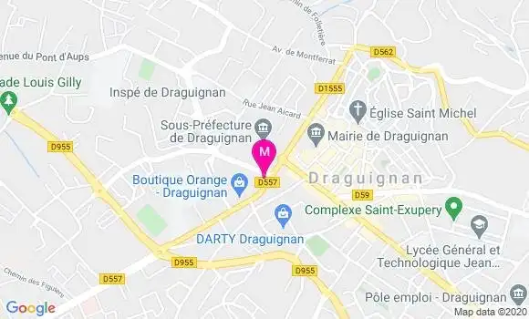 Localisation Dr Jean Luc Autric