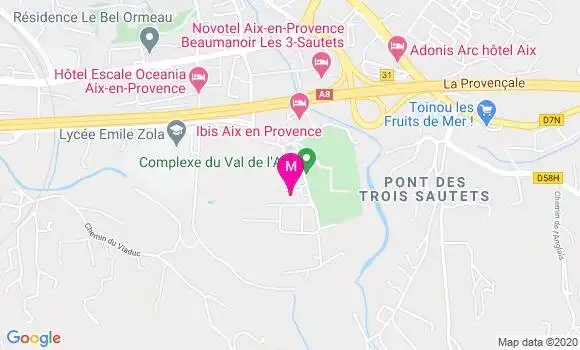 Localisation Dr Didier Evangelista