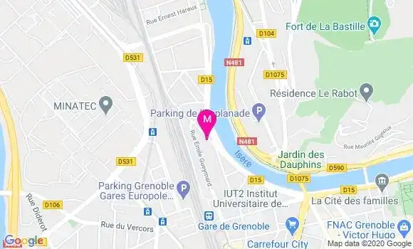 Localisation Dr Jean François Roux Dit Buisson