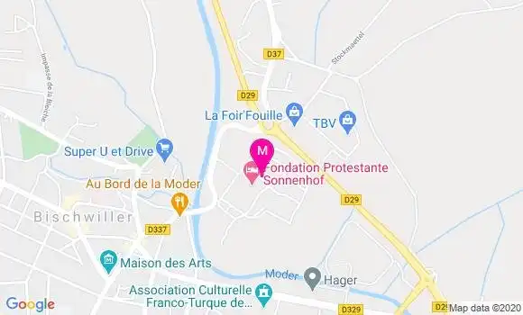 Localisation Dr Eric Louis