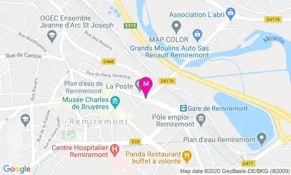 Localisation Dr Christophe Dessaux