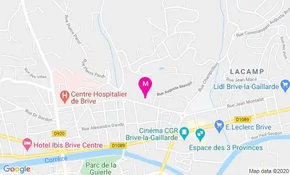 Localisation Dr Patrick Liozon