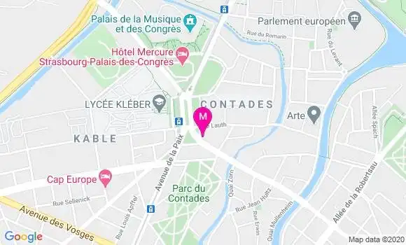 Localisation Dr Gabriel Boussidan