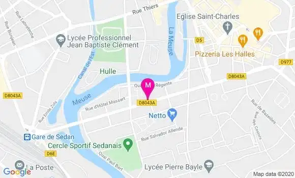 Localisation Dr Philippe Vincent