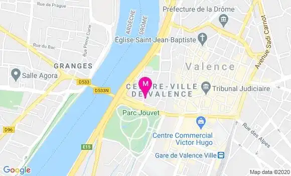 Localisation Dr Philippe Guillon