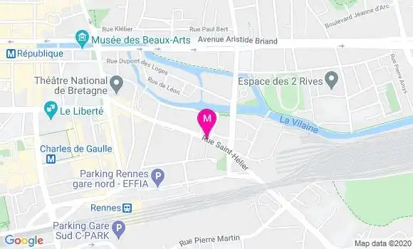 Localisation Dr Albert Louppe