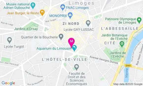 Localisation Dr Thierry Moreau