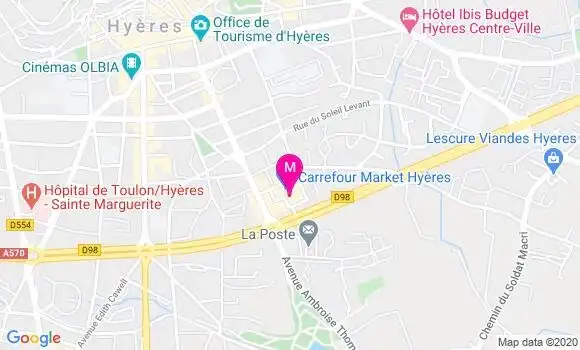 Localisation Dr Lamia Merad