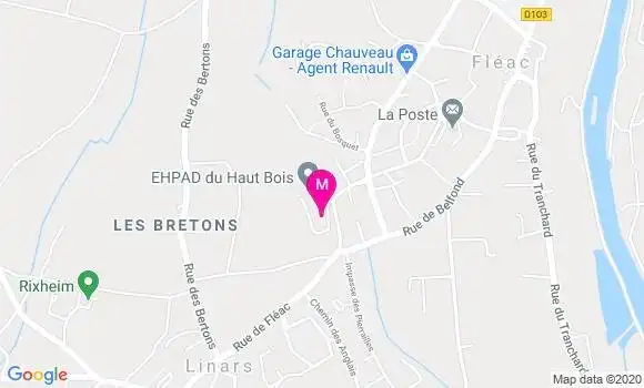 Localisation Dr Jean Pierre Bel