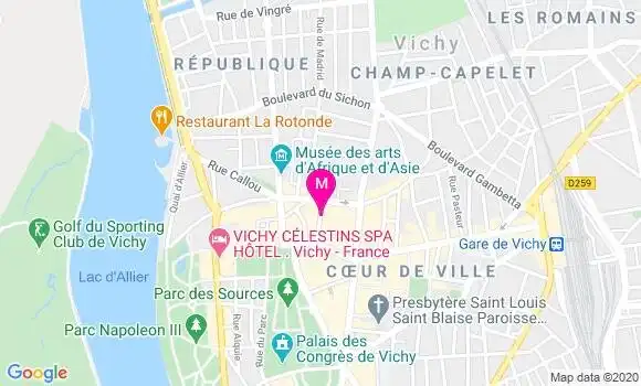 Localisation Dr Christophe Dumont