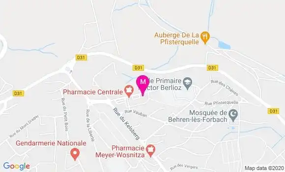 Localisation Dr Marc Hell