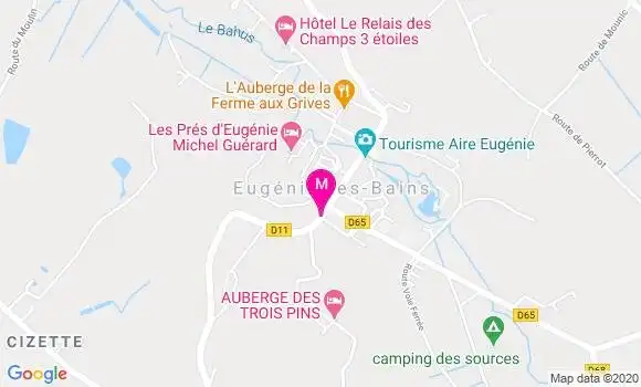 Localisation Dr Philippe Monsegu