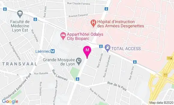 Localisation Dr Olivier Revol
