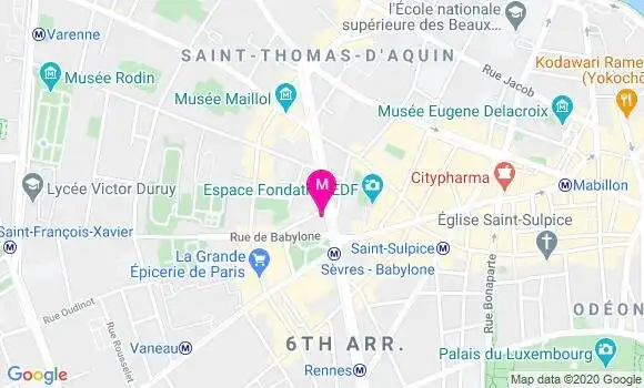Localisation Dr Gilles Faure Dumont