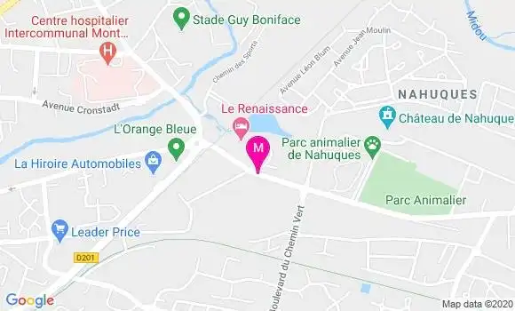 Localisation Dr Franck Tharaud