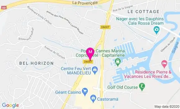 Localisation Dr Gilles Chiozza