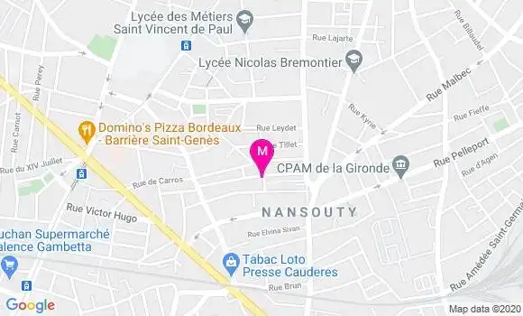 Localisation Dr Philippe Pierre Tedo