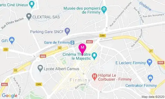 Localisation Dr Frédéric Prudhomme Lacroix