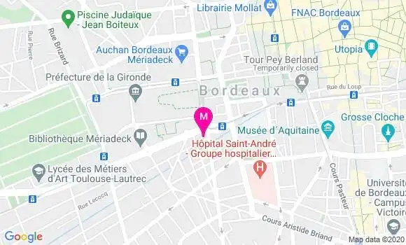 Localisation Dr Eric Penichou