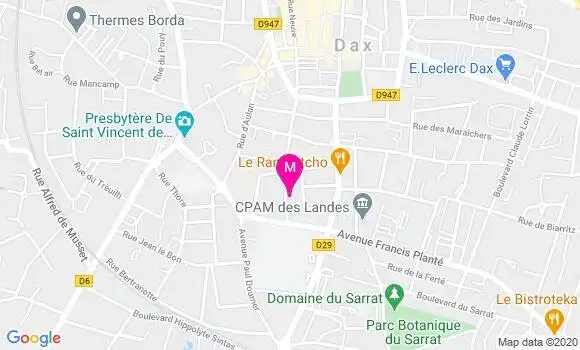 Localisation Dr Philippe Guchan