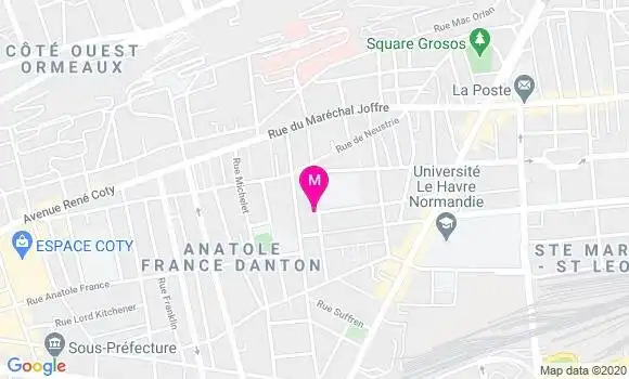 Localisation Dr Daniel Taberlet
