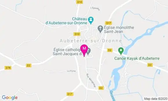 Localisation Dr Jean Claude Derouet