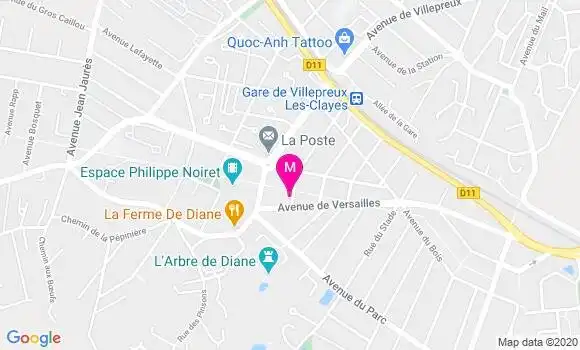 Localisation Dr Thierry Baron