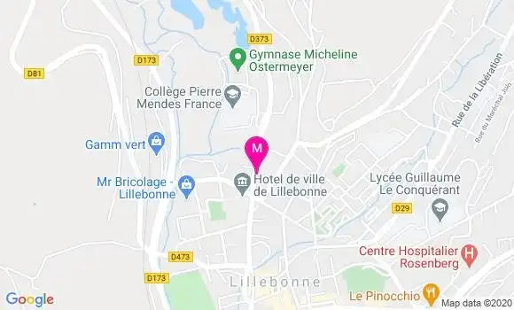Localisation Dr Pascal Orenge