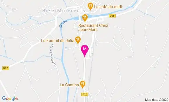 Localisation Dr Bertrand De Lorme