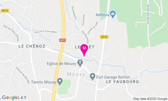 Localisation Dr Jean Louis Voyron