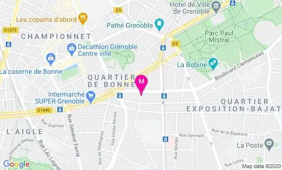 Localisation Dr Yves Boissenot