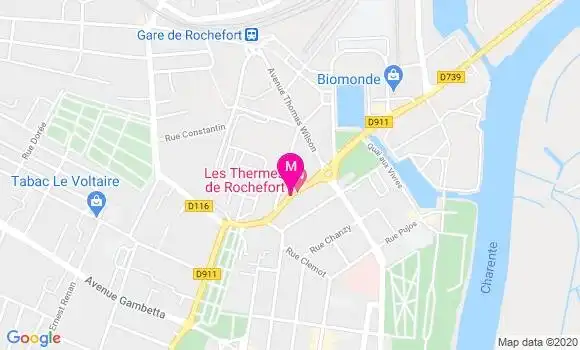 Localisation Dr Pierre Pages
