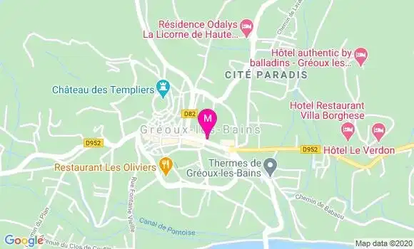 Localisation Dr Jean Paul Martin