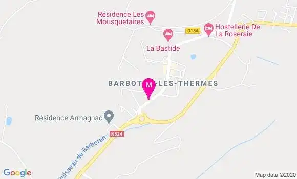 Localisation Dr Jean Marc Doumenjou