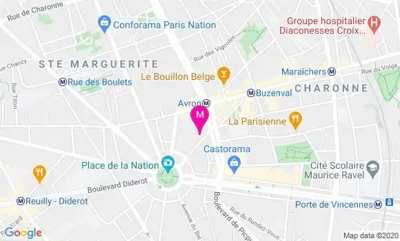 Localisation Dr Thierry Bury
