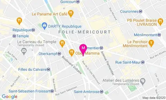 Localisation Dr Jean Pierre Adolphe