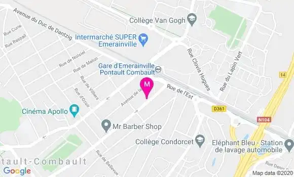 Localisation Dr Mohamed Bettich