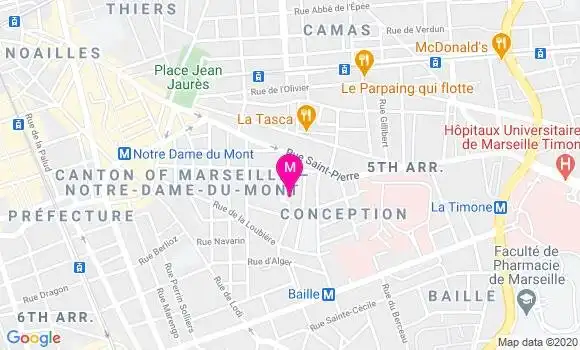 Localisation Dr Jean Marc Amar