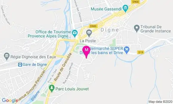 Localisation Dr Hubert Louys