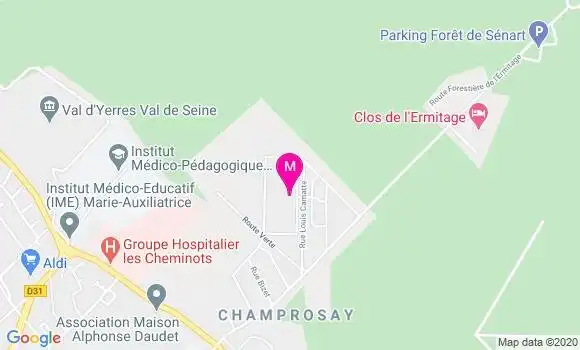 Localisation Dr Eric Ballanger