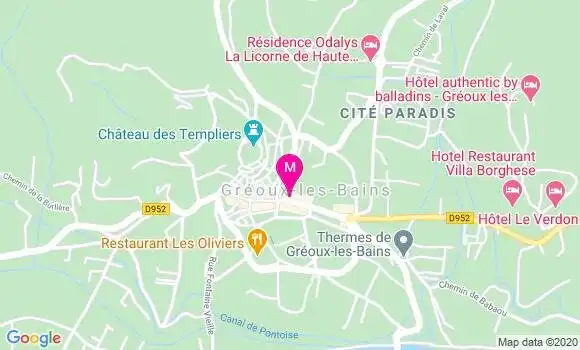 Localisation Dr Thierry de Bailliencourt