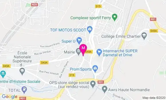 Localisation Dr Jean Marc Brasseur