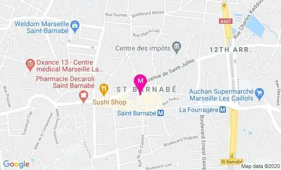 Localisation Dr Jean Marc Nizzoli