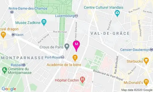 Localisation Dr Ouriel Rosenblum