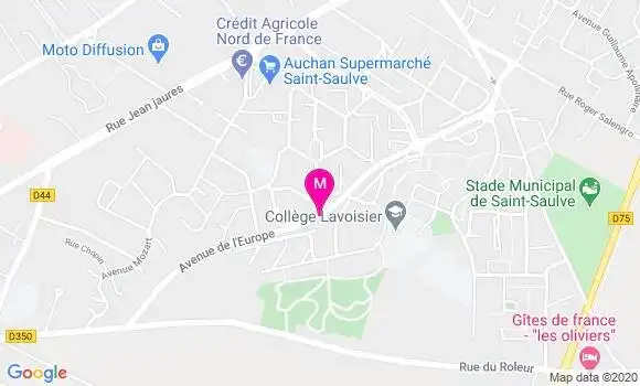 Localisation Dr Stamatis Klonaris